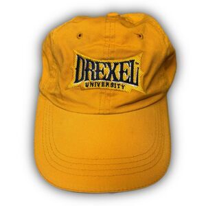 Drexel University Yellow Baseball Cap Adjustable